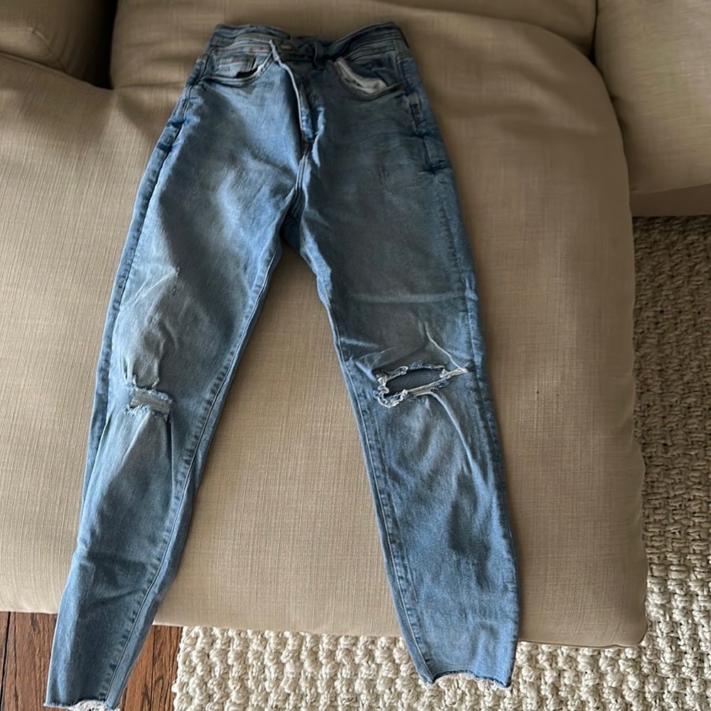 Skinny jeans.